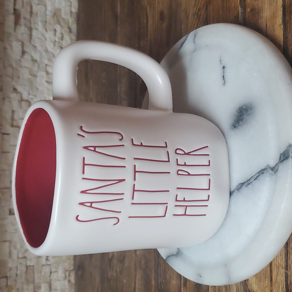 "SANTA'S LITTLE HELPER" Rae Dunn Mug